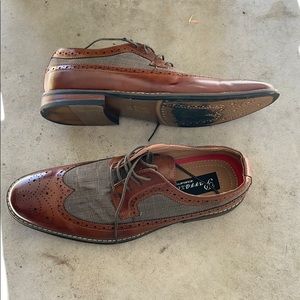 Italian leather oxfords size 13
